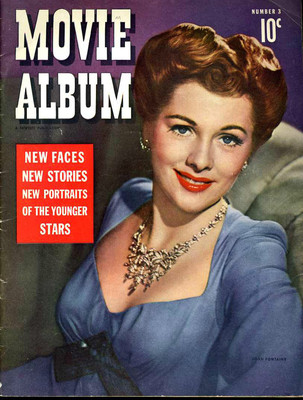 Joan Fontaine Bonita Granville Evelyn Keyes Alan Ladd Movie Album #3 1942 