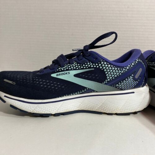 Brooks Ghost 14 Running Shoes Women's Size 7 Medium Blue - Picture 10 of 17