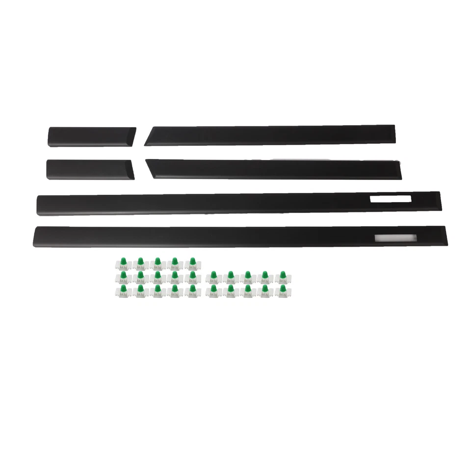 4Door BODY SIDE MOULDING TRIM FOR 1992-1998 BMW E36 3-SERIES M3 style Foto 2 de 4