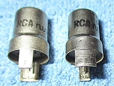 2 NOS RCA 8056 Nuvistor Tubes  - Vintage Triodes Tested and Matched by Tektronix