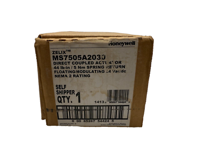 Honeywell MS7505A2030 Zelix Spring Return Direct Coupled Actuator
