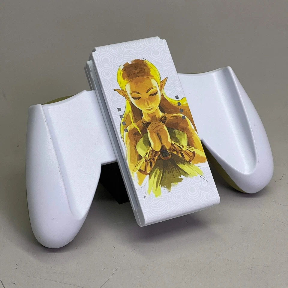 NINTENDO Joy-Con Comfort Grip ONLY Legend Of Zelda Authentic White NSAC0059-01 - Image 2 of 4