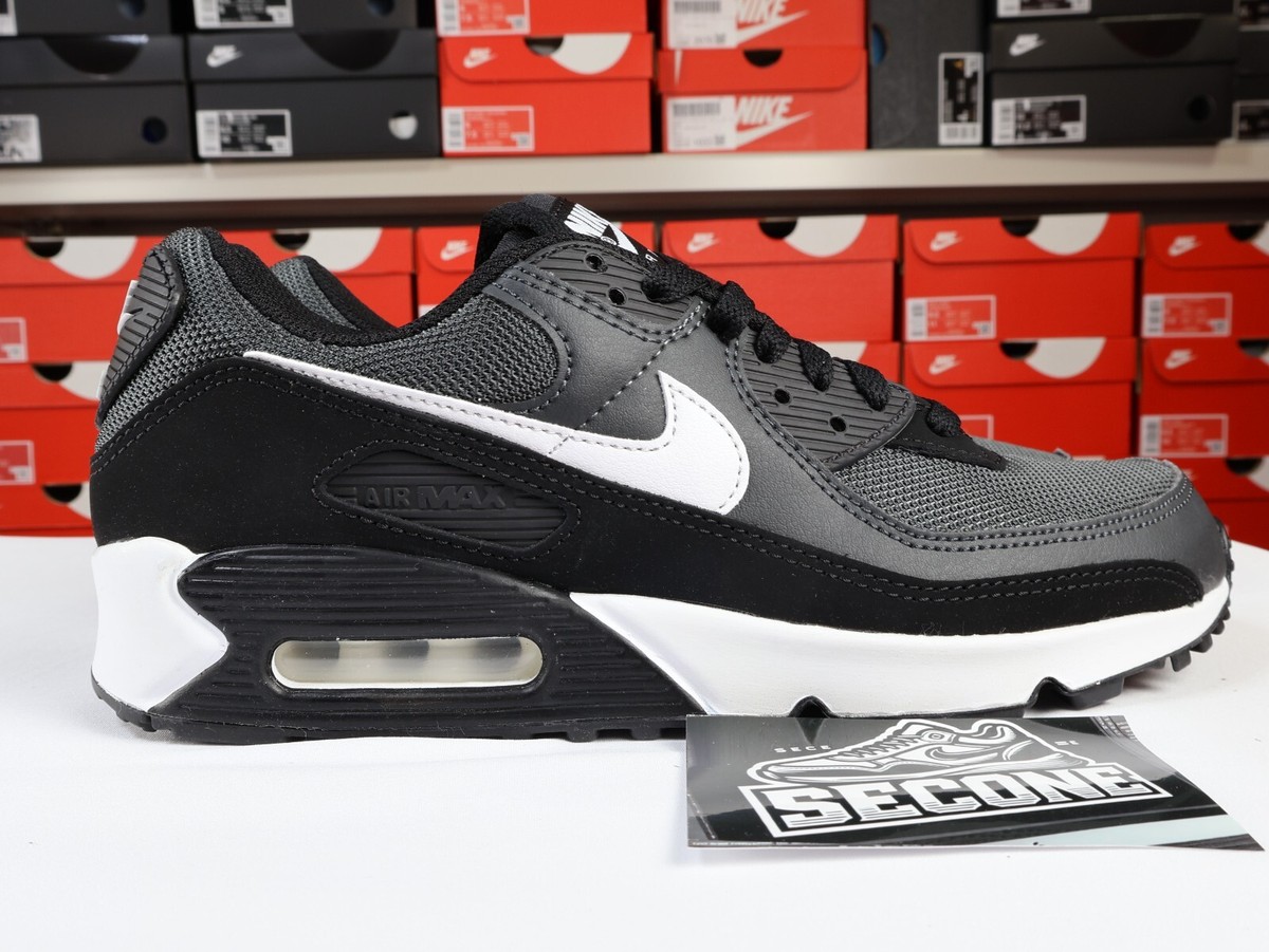 Nike Air Max 90 シューズ US 7.5 Size 7.5 - Nike Air Max 90 Low Black White for sale online