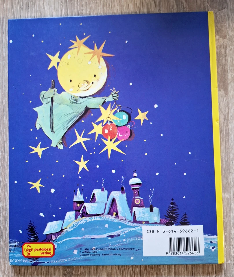 Altes Pestalozzi Kinderbuch, Bilderbuch, Weihnachts-Wolken-Wunder, 1986 - Bild 2 von 4