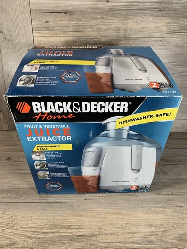 Black & Decker Home Fruit & Vegetable Juice Extractor JE2100 - Open Box - Picture 3 of 6
