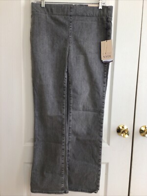 NY DJ Barnett pull on slim Stretch boot cut jeans L MMBS8524