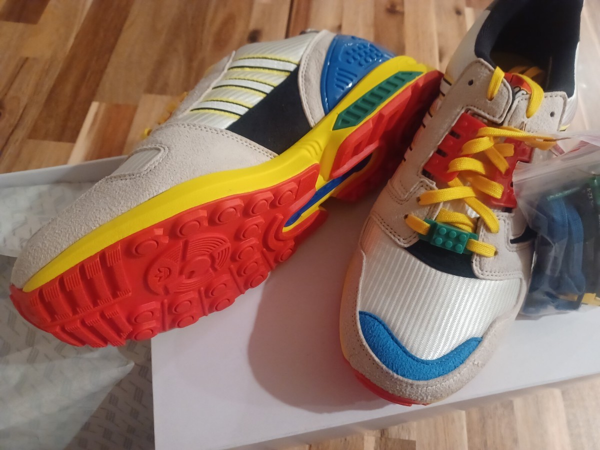 Brand New Adidas ZX 8000 LEGO Limited Edition Shoes Men's