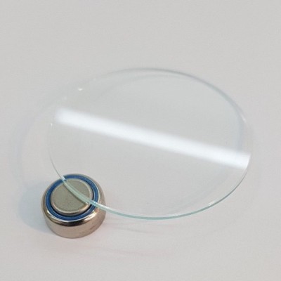 10 Stück Uhr Mineralglas 28-33mm Flach - Ersatz Uhrglas Für Armbanduhren Kristall