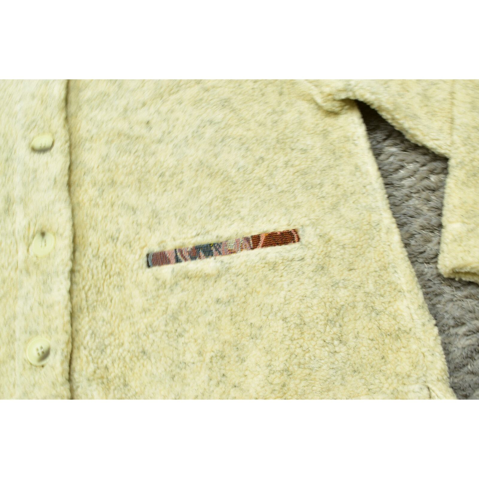 Orvis Beige Polyester Coatigan Button Sherpa Basi… - image 6