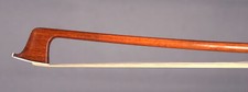 A fine German 7/8 certified violin bow by J.W. Knopf, c. 1900.