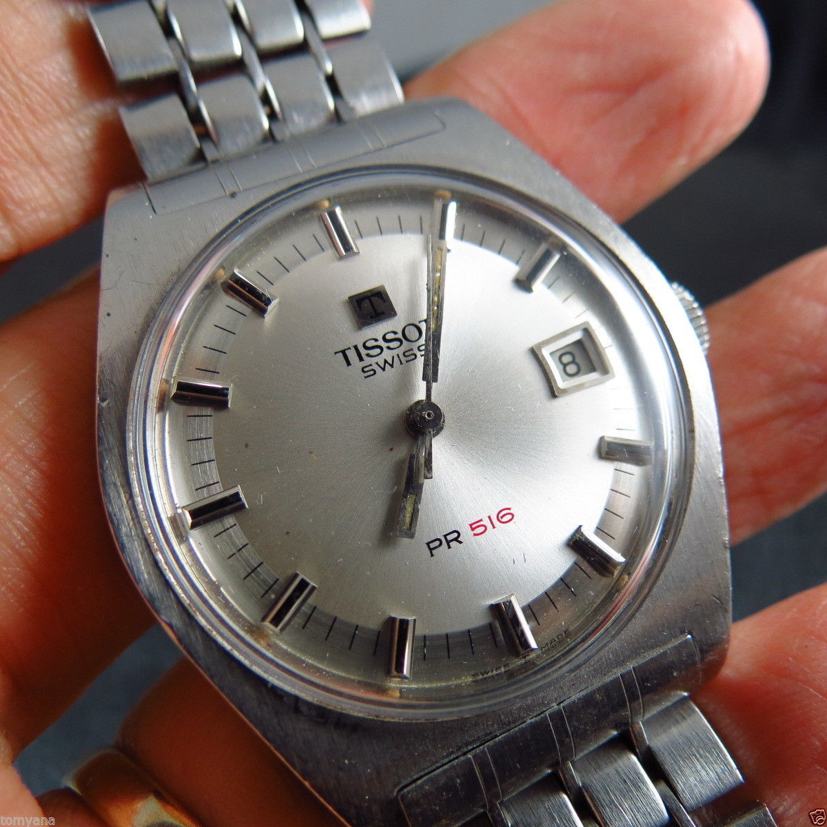 Amazing SWISS MADE VINTAGE TISSOT PR 516 AUTO MEN WATCH | eBay Amazing SWISS MADE VINTAGE TISSOT PR 516 AUTO MEN WATCH | eBay