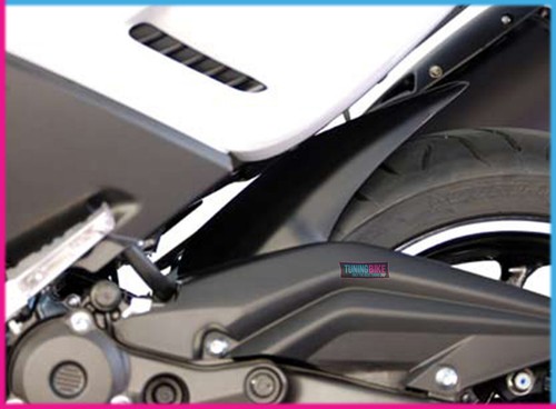 RACINGBIKE GARDE BOUE ARRIERE POUR YAMAHA T-MAX 530 2015 NOIR MAT