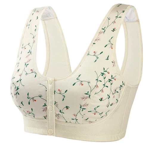 Daisy Bra Lisa Charm Bras Front Snaps Comfortable & Convenient Front Button Bra - Picture 11 of 15