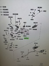 Exhaust Pipe Kit For 2007-2008 Ford Fusion, Lincoln MKZ 3.0DOHC 7E5Z-5G274-EA