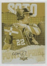 2020 Topps Fire Power and Pride Gold Minted Juan Soto #PP-8 d4e