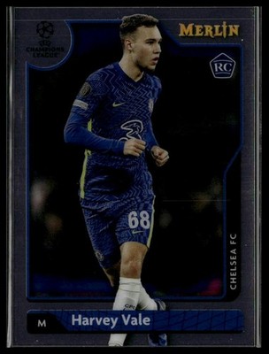 Harvey Vale 2021-22 Merlin UEFA Champions League #58 RC Chelsea FC