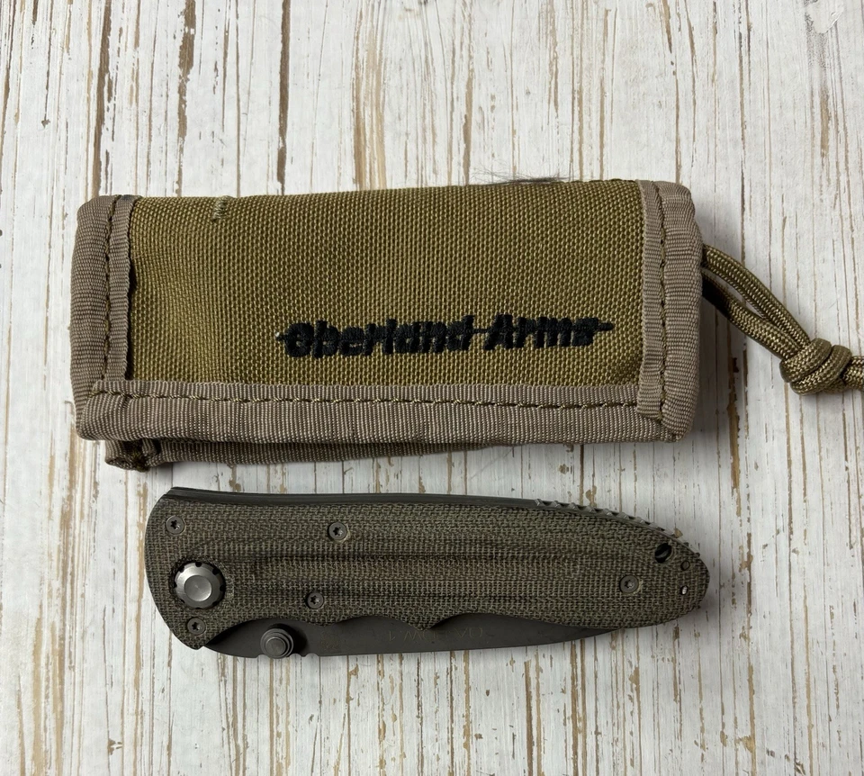 Cuchillos Boker OA-EDW-1 Micarta N690 Solingen Alemania Foto 3 de 4