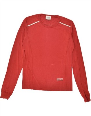 Champion Mädchen Oberteil Langarm 13-14 Jahre Large rot FA01