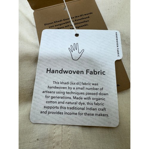 Patagonia Organic Cotton Sleeveless Relaxed Fit Top Handwoven Fabric V Neck - Picture 11 of 11