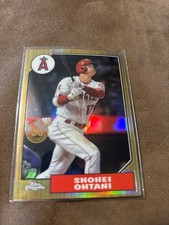 2022 Topps Chrome - 1987 Topps Baseball Shohei Ohtani #87BC-2