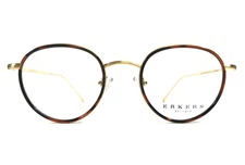 Erkers 1879 Eyeglasses Frames VANITA PARK ANTIQUE GOLD Tortoise Havana 45-20-140