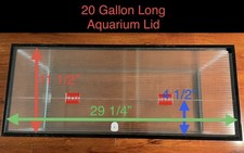 Aquarium Lid 20 Gallon Long Twin Wall Polycarbonate 29 1/4 x 11 1/2