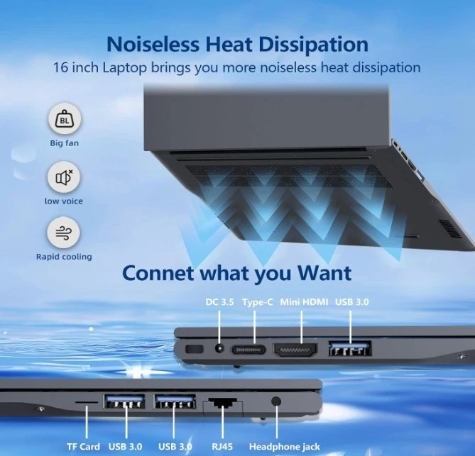 Pc portatile core i5,16 GB RAM,1 TB SSD FHD tastiera retroilluminata - Immagine 4 di 4