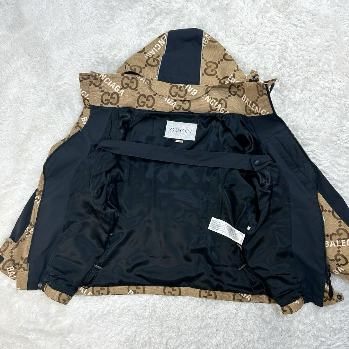 6084 With Tag  Gucci Balenciaga GUCCI BALENCIAGA Allover Mountain Jacket GG thumbnail 3