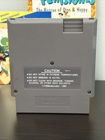 Nintendo NES- THE FLINTSTONES, RESCUE OF DINO - EXCELLENT CONDITION - No Insert