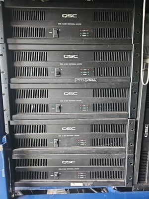 QSC ISA 300TI Professional 2-Channel Power Amplifier Power Tested