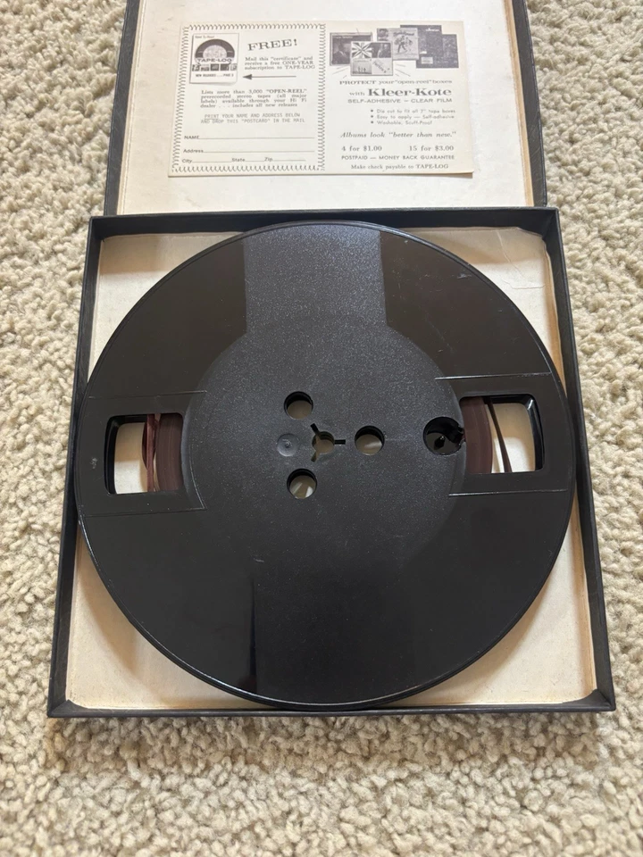 Black Sabbath 7" Reel-To-Reel Masters Of Reality WB - 3 ¾ ips Ozzy Osbourne RARE - Imagem 3 de 4