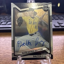 DALTON ROGERS 2022 Panini Elite Extra Edition Baseball AUTO Autograph RC #99