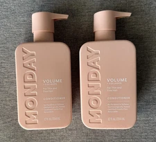 2 PACK Monday Haircare - Volume Conditioner For Thin and Fine Hair - SEALED