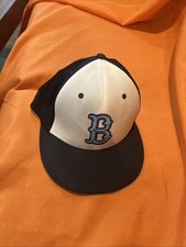 Boston Red Sox Black White Evoshield Flex Fit Baseball Hat Cap