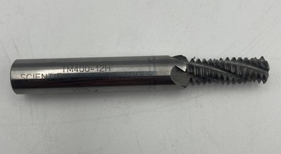 SCIENTIFIC CUTTING TOOLS TM400-12H Thread Mill, He, Int/Ext, SC, 1/2-12
