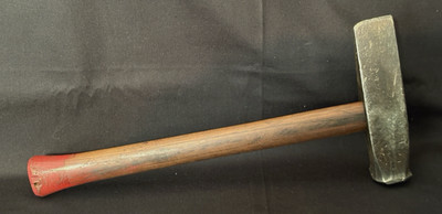 Used Vintage 3 Lb *Heller* Made in USA 15'' Hot Cut Off Blacksmith Sledgehammer