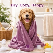 Microfiber Pet Drying Towel Super Absorbent Soft Dog Cat Bath