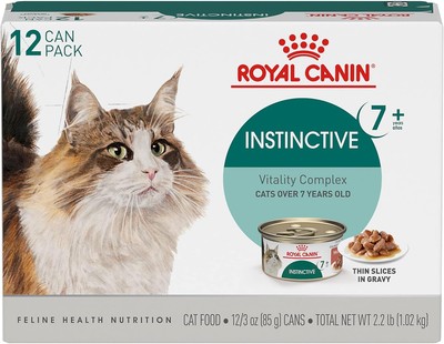 Royal Canin Instinctive 7+ Years Thin Slices in Gravy 3 Ounce (Pack of 12) 