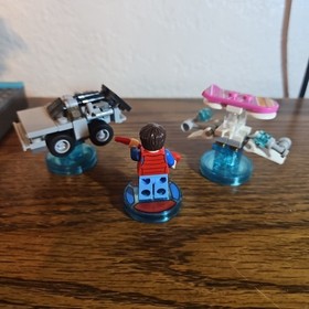 LEGO Dimensions Back to The Future Marty McFly Delorean & Hover Board 71201 