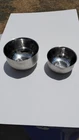 2  Williams Sonoma Stainless Steel Mixing Bowls 3/4qt And 1 1/2qt