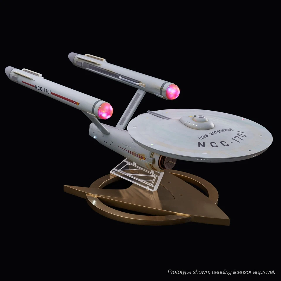 Tomy Star Trek TOS USS Enterprise NCC-1701 1/350 Scale Die Cast Metal NEW IN BOX - Image 2 of 4