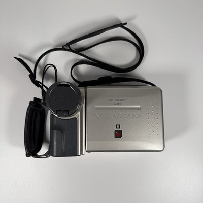 Sharp VL-E610 Viewcam 8mm Camcorder 16X Zoom Vintage - Untested (No Battery)