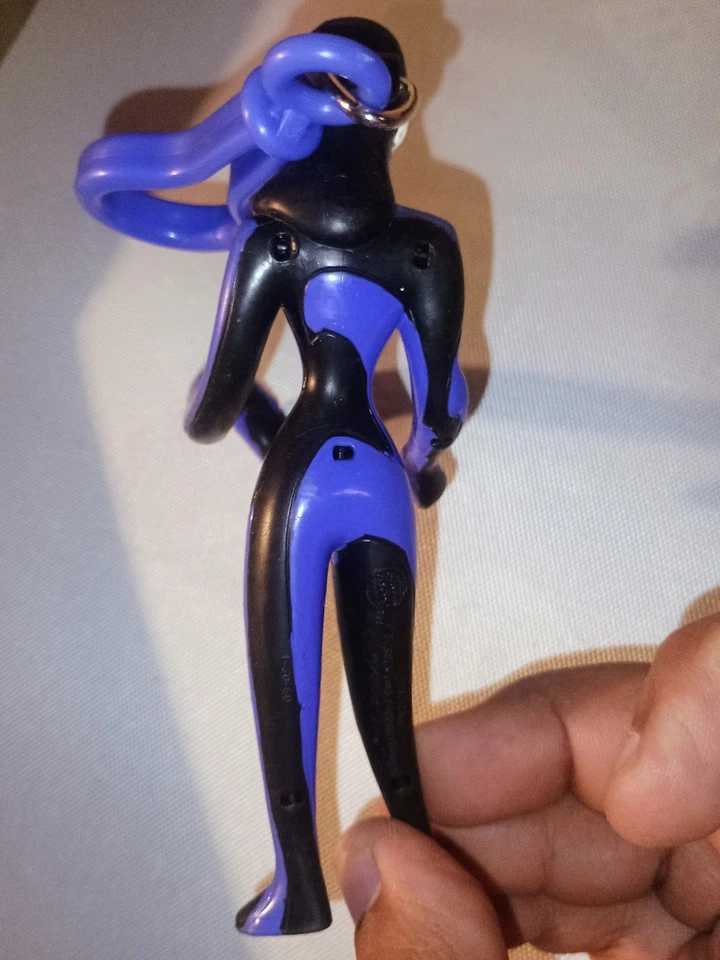 Vintage Batman Beyond Burger King Toy Bendable Inque #4 Kids 2000 DC Comics - Image 2 of 2