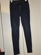 Time And Tru Size 6 High Rise Skinny Jeans Stretch Dark Wash