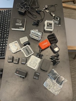 GoPro Hero 3 Silver Edition  w/ TONS of extras, Batteries, Chest Mount, Charger