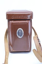 Rolleiflex Ever-Ready Leather Case - For 3.5 E F T  2.8 E F - GREAT Condition