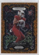 2023 Panini Prizm Rookies Lazer Prizm Michael Wilson #303 0ft3