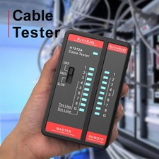 Network Cable Tester with Detachable Units for RJ45 RJ11 Ethernet LAN Testing