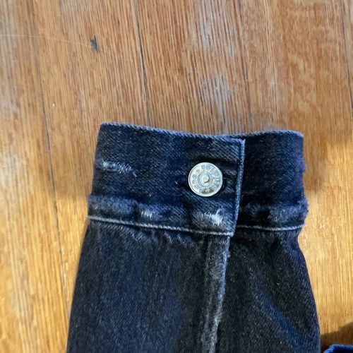 Acne Studios WHO Vintage Black Denim Jacket Trucker Size L | US40 IT50 MSRP $420 image 7