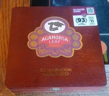 Aganorsa Leaf Maduro Empty Cigar Box 